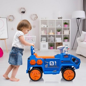 6V Kids Ride On ATV Car with Music LED Lights Toddler Electric Off-Road Toy - 1 of 4