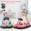 Toddlers Bumper Car, 6V Ride On Bumper Car, Electric Ride On Toy Car, Electric Bumper Car with 2 Speeds, Dual 15W Motors, Lights for Kids 3-10 - 2 of 4