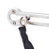 Built Industrial 3-Pack Stainless Steel Chain Door Lock with Faux Leather Chain Sleeve, 7.2-Inch Slide-Type Safety Chain Locks - 4 of 4