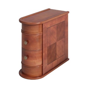 NicBex 23.62" H Wood Console Table Side Table with 2 Drawers Sofa Table for Entryway Living Room - 1 of 4