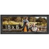PosterPalooza | 18x8 Wide Barnwood Picture Frame, UV Acrylic, 6 Finishes - Grey, Brown, White, and Black - 2 of 4