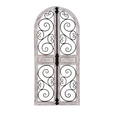 Vintage Wood Framed Wall Canvas Gray - Olivia & May