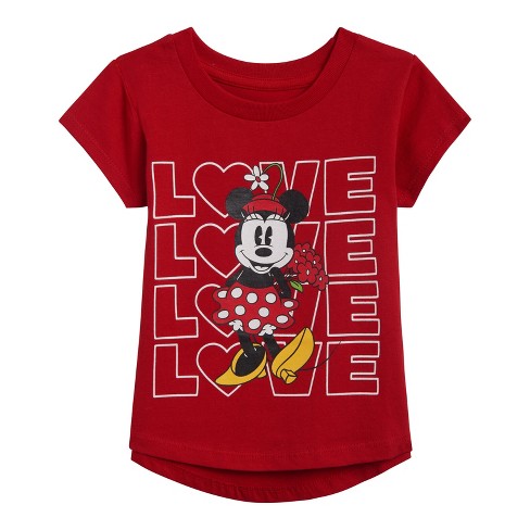 Disney Baby Girls Minnie Mouse T-Shirt, Leggings and Headband Outfit ( –  She Loves Gifts