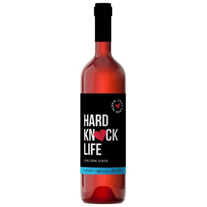 Love Cork Screw Hard Knock Life Red Blend - 750ml Bottle, 1 of 6