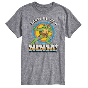 Men's - Teenage Mutant Ninja Turtles - Trust Me Ninja Short Sleeve Graphic T-Shirt - 1 of 4
