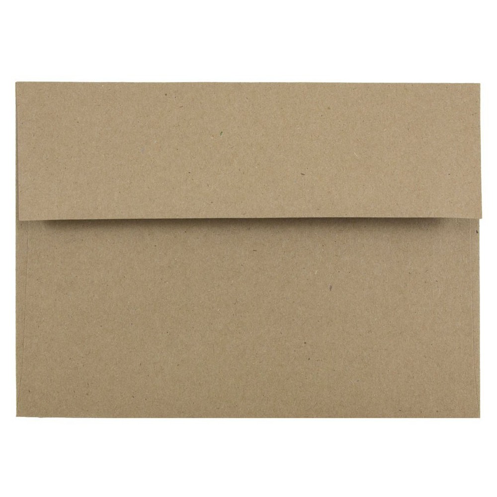 Photos - Envelope / Postcard JAM Paper Brown Kraft Paper Bag Envelopes #10 4.125" X 9.5" 50pk