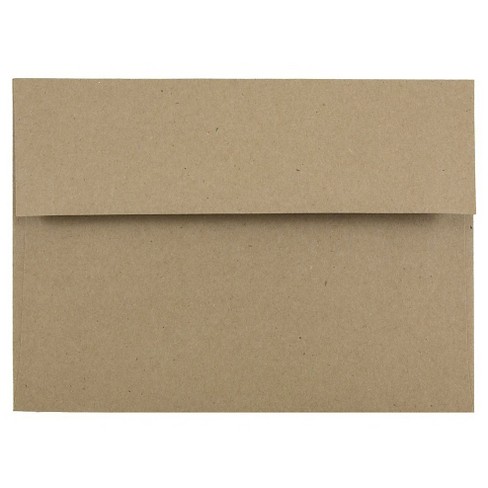 Jam Paper Brown Kraft Paper Bag Envelopes, 6" X 6", 50pk : Target
