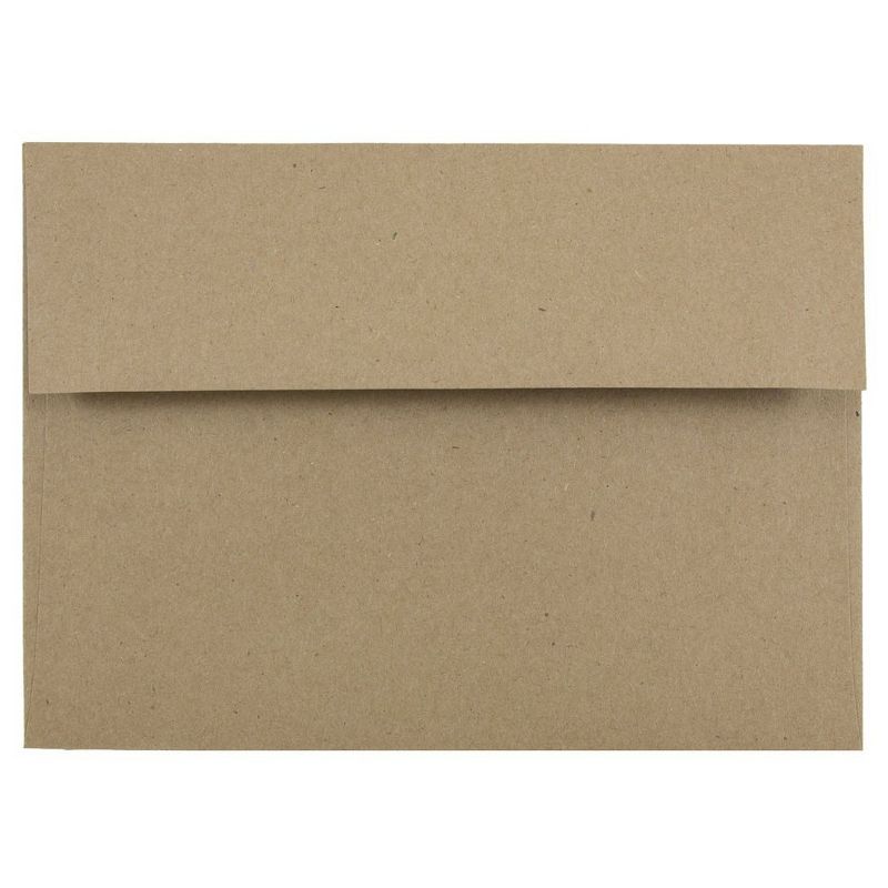 JAM Paper Brown Kraft Paper Bag Envelopes 50pk, 1 of 4