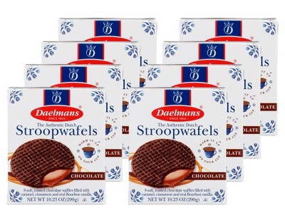 Daelmans Chocolate Stroopwafels - Case of 8/10.23 oz