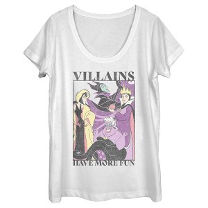 Women's Disney Villains Have More Fun Distressed Poster - 1 of 4