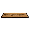 Northlight Natural Coir Rectangular "Home Sweet Home" Doormat 16" x 48" - image 3 of 4