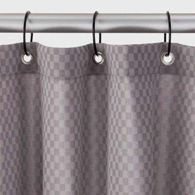 Shower Curtain Rings  Matte Black - Made By Design&#8482;