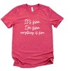 Simply Sage Market It's Fine I'm Fine Everything Is Fine Short Sleeve Tee - 2 of 4