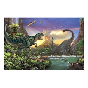 Wuundentoy Gold Edition: Dino Attack!!! Kids' Jigsaw Puzzle - 100pc - 1 of 1