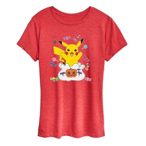 Women's - Pokémon - Gotta Eat Em All Short Sleeve Graphic T-Shirt - 1 of 4