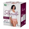 Depend Silhouette Incontinence Underwear for Women - Maximum Absorbency - Small - image 4 of 4