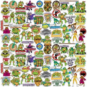 Teenage Mutant Ninja Turtles TMNT 2nd Variety Mix 50ct Vinyl Large Deluxe Stickers Variety Pack - 1 of 4