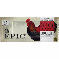 Epic Chicken Sriracha Nutrition Bar - 1.5oz