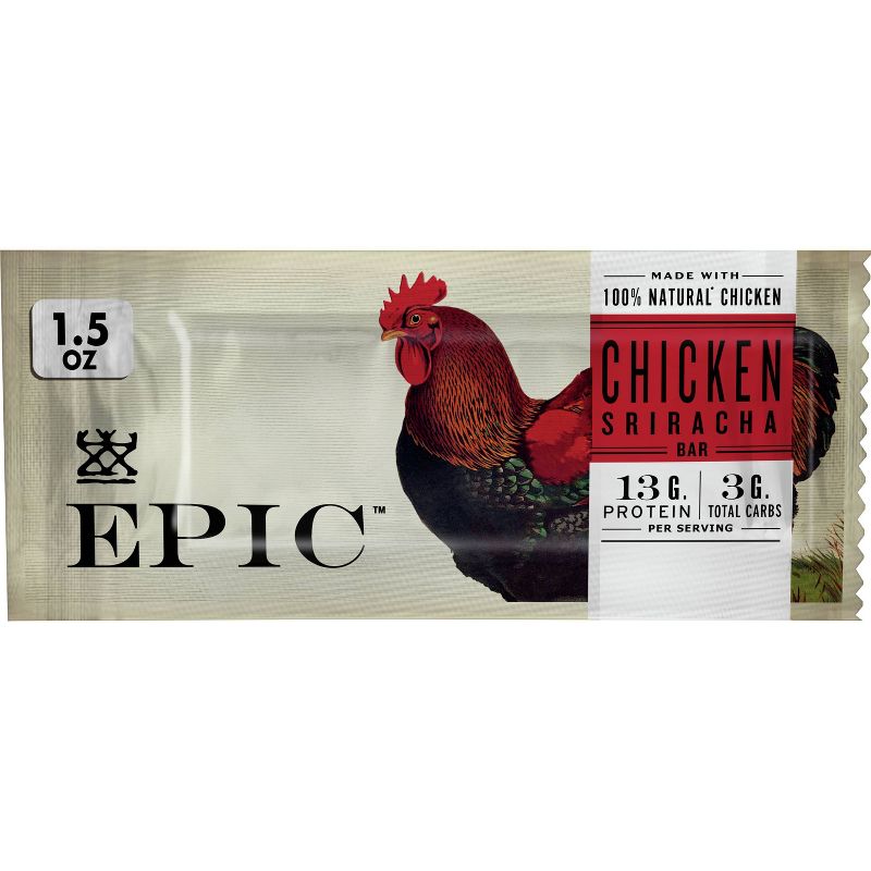 Epic Chicken Sriracha Nutrition Bar, 1 of 11