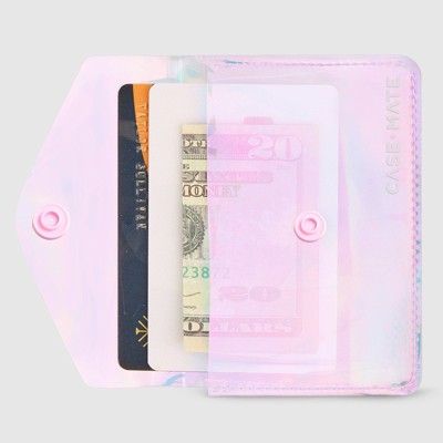 Case-Mate Soap Bubble MagSafe Snap Wallet Card Holder - Iridescent