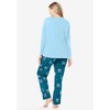 Dreams & Co. Long Sleeve Knit PJ Set - 3 of 4