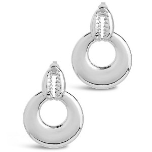 SHINE by Sterling Forever Puka Shell Statement Drop Earrings - 1 of 4