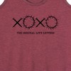Women's - Instant Message - The Original Love Letters Graphic Racerback Tank - 2 of 4