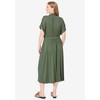 Woman Within Plus Size Snap-Front Dress - 3 of 4
