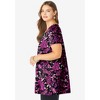 Roaman's Women's Plus Size Ultimate Scoopneck Swing Tunic - 4 of 4