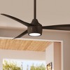 44" Minka Aire Skinnie Bronze LED Modern Wet Rated Fan with Remote - 2 of 4