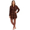 Collections Etc Plaid Flannel Tunic & Leggings - 3 of 4