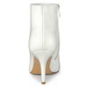 Allegra K Women's Pointed Toe Size Zipper Stiletto High Heel Ankle Boots - 4 of 4
