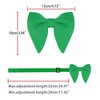 Allegra K Men's Pre-tied Solid Color Formal Party Prom Velvet Bow Ties One Size - 4 of 4