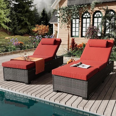 Acekool Outdoor Lounge Chair Set