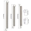 Unique Bargains Decorative Stainless Steel Invisible Wall Plate Kitchen Racks 12 Pcs - 3 of 4