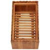 VidaXL Garden Raised Bed 19.6Inchx11.8Inchx9.8Inch Solid Acacia Wood - 4 of 4