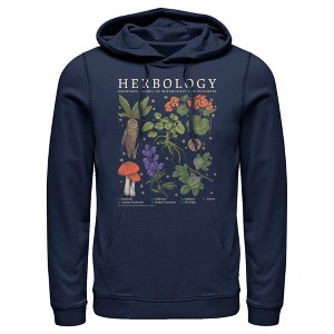 Men's Harry Potter Hogwarts Herbology Pull Over Hoodie - 1 of 4