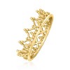 Ross-Simons 14kt Yellow Gold Royal Crown Ring - 3 of 4