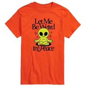 Men's - Instant Message - Alien Let Me Be Weird Short Sleeve Graphic T-Shirt - 1 of 4