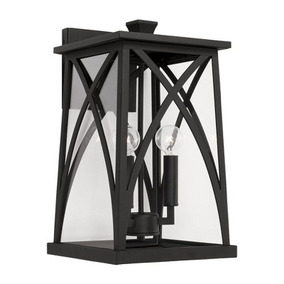 Capital Lighting Marshall 3 - Light Wall Light in  Black
