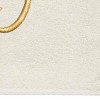 Avanti  Ivory with Gold Script Monogram Fingertip Towel Letter   B - 3 of 3
