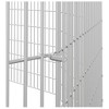 vidaXL Free Range Animal Enclosure 10-Panel 21.3 In.x23.6 In. Galvanized Iron - 4 of 4