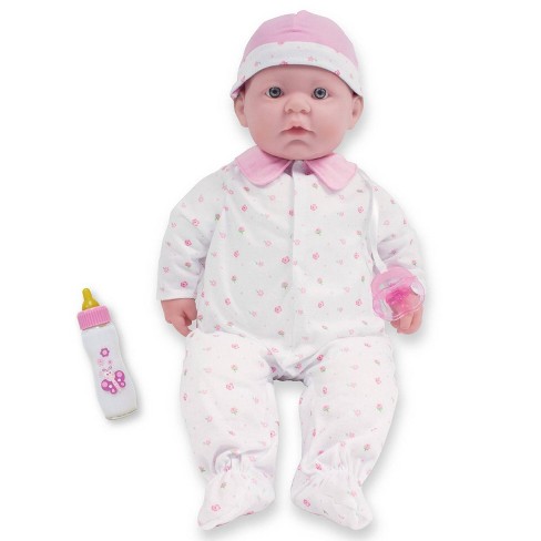 15.5-Inch JC Toys 18780 La Newborn Soft Body Boutique Baby Doll Pink 