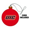 UIC Primary Logo Wood Christmas Tree Holiday Ornament - 2 of 4
