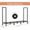 attop 4ft Outdoor Indoor Firewood Rack - 2 of 4