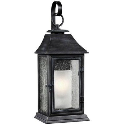 Generation Lighting Shepherd 25 1/2" High Weathered Zinc Outdoor Wall Light