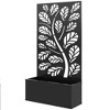 Outsunny Metal Raised Garden Bed with Trellis, Freestanding or Wall Mounted Raised Flower Bed with Privacy Panel for Garden, Patio, Balcony - 4 of 4
