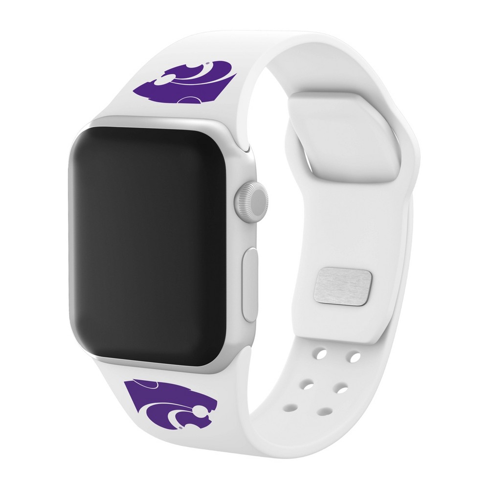 Photos - Watch Strap NCAA Kansas State Wildcats Silicone Apple Watch Band 42/44/45/49mm