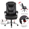 SKRAN Executive Swivel Office Chair Ergonomic Computer Chair Breathable Skin-Friendly Cotton Fabric with Adjustable Height for Home and Office - 2 of 4