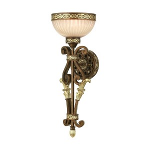 Livex Lighting Seville 1 - Light Wall Light in  Palacial Bronze/Gilded - 1 of 1